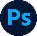 Logo du logiciel Photoshop