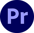 Logo du logiciel Premiere Pro